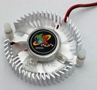 New Logisys 50mm 2pin Vga Card Cooler Fan W  55mm Mounting Holes   Paste