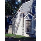 20 Ft  Aluminum Extension Ladder  19 Ft  Reach Height  With 225 Lb  Load Capacit