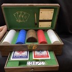 Vintage Poker  Gambling Set  