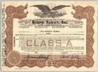 Vintage 1948 Stock Certificate  no 1   halsey Fabrics Inc   Ny - Class A