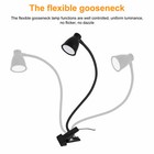 Usb Reading Light Flexible Led Lamp Laptop Computer Clip On Bed Desk Table