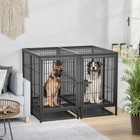 Bingopaw All Types Strong Dog Crates Cage Jumbo Indoor Outdoor Large Dog Kennel