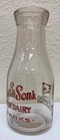 Vintage Bentley   Sons Farm Dairy Of Fairbanks Alaska - Pint Size Milk Bottle
