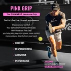 Hesacore Pickleball Grip - 5 25 Inches Long - Regular Feel - Pink