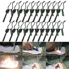 Lot Fire Starter Flint Steel Striker Survival Tool Kit Ferro Rod Outdoor Camping