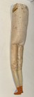 Antique Doll 14  Cloth Body Wood Legs
