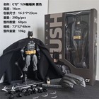 In Stock Ct Toys Mafex No 126 Hush Batman Black Ver  Action Figure New Boxed