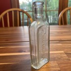Antique Aqua Rawleigh s Trade Mark Medicine Bottle Made In The Usa