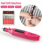 Electric Nail Drill File Acrylic Art File Manicure Pedicure Portable Machine Kit