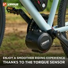 Mid Drive Motor 48v 750w 68-73mmdiy Ebike Conversion Kit