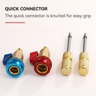 R134a R12 Valve Core Remover Installer Tool Kit No Loss High Low Ac Brass 37pc