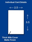 White Printable Playing Card Paper - Blank Playing Cards For Inkjet   Laser P   