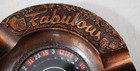 Vintage Roulette Wheel Ashtray   Casino Gambling Bar Decor Hong Kong