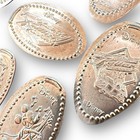 Disney Parks Rock  n  Roller Coaster Pressed Pennies Lot Of 8  Area Closing Soon