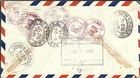 1st Flight New York-london-hong Kong To American Consul 1939 Registered  47266 