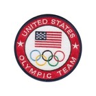 2026 Olympic Team Usa Patch 100  Embroidered Patch Made In The Usa