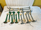 Qty 16 Metal Street Lamps 10 Lionel Postwar   71 Lamp Posts  6 Latrobe Castings