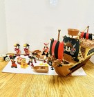 Disney Pirates Of The Caribbean Pirate Ship   Some Figures Incomplete Read