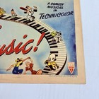 1946 Make Mine Music Rolled Original 22x28    Style B Movie Poster Walt Disney