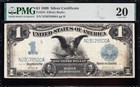 Very Nice Bold   Crisp Vf 1899  1  black Eagle  Silver Cert   Pmg 20  78500a