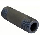 Pipe Nipple 1  Schedule 80 X 3  Long Thread Both End A106b Seamless  Black