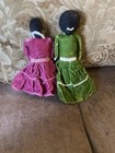 Twovtg Antique Navajo Native American  Folk Art Doll Handmade-hand Crafted