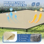 4  5  6  8  Fence Privacy Windscreen Screen Beige Shade Cover For Garden Yard
