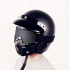 Face Mask With Detachable Goggles-sports Face Mask Detachable Goggles