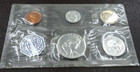 1963 Us Mint Proof Set 5 Coins 90  Silver Flat Pack No Envelope