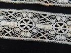 Lot 21 Pieces Antique   Vintage Lace Edging  Scraps  Sewing  Dolls