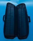 4x8 Hybrid Pool Cue Case W lucasi Patch- Soft Black Leather