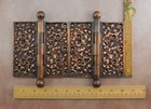 Pair Of Antique Original 5 X 5 Yale Towne Kelp 1893 Brass Bronze Door Hinges