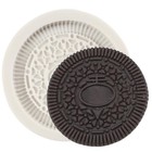 Cookie Chocolate Silicone Molds Cookie Fondant Candy Mold Biscuit Cake Style A
