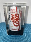 1992 The Diet Coke Decade Begins Acrylic Glass Sealed Can Vintage Collectible