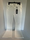 Womens Fleur By Miss Me white bootcut Jeans Size 27 4 - L 31 Nwt