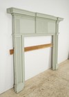 Reclaimed Federal Painted Pine Wood Fireplace Mantel