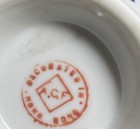 Chinese White Porcelain Vase With Blue Calligraphy And Red Base Mark