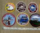 Lot Of 8 Vintage Us Mail Usps Uniform Patches 1955 1966 1970 1998 Plus Some Rare