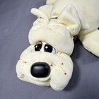 Pound Puppy Puppies Large Vintage Tonka 1985 Rumple Skins Cream Color W  Collar