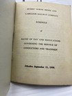 1958 Quebec North Shore   Labrador Railway Company Brotherhood Railroad Trainmen