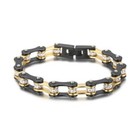 Bracelet Stainless Steel Bike Chain Motorcycle Biker Anklet Ankle Men Crystal