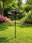 Garden Windmill Army Helicopter 2d  green 