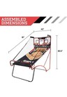Espn Ez Fold 2 Player Arcade Basketball Game Led Electronic Scoring New Sealed