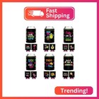 Apinwin 12pcs Colorful Mexican Fiesta Can Cooler Sleeve  Taco Bout A Party Birth