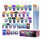 Airbrush Paint Set  30 Colors 2 Thinners  Water-based Acrylic For Models  Fabric