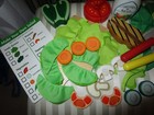 Melissa   Doug Healthy Way To Play Slice   Toss Salad Set Missing Some Pieces
