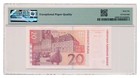 Croatia Banknote 20 Kuna 2014 Pmg Grade Ms 66 Epq Gem Uncirculated