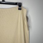 Garfield   Marks Skirt Women 12 Flax Tan Straight Skirt New Rear Slit Usa