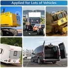 7   Backup Camera Quad Monitor Kit System Back Reverse Night Vision For Truck Rv
