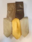 Lot 25 Classic Designer Small Patterns Silk Ties - Colors For Every Coat